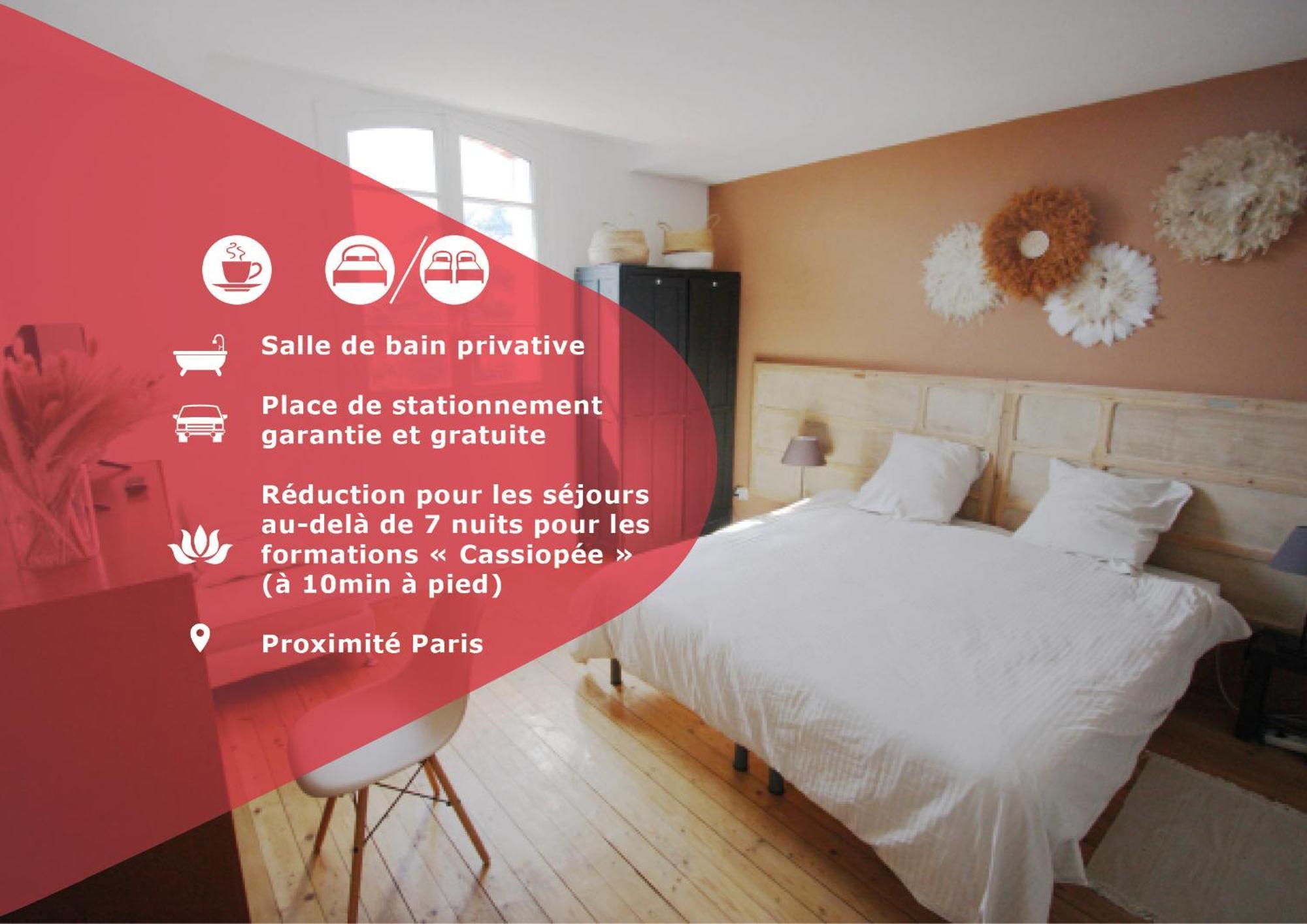 B&B Sdb Privees A Chatou Parking Gratuit Pres De Paris Exterior photo