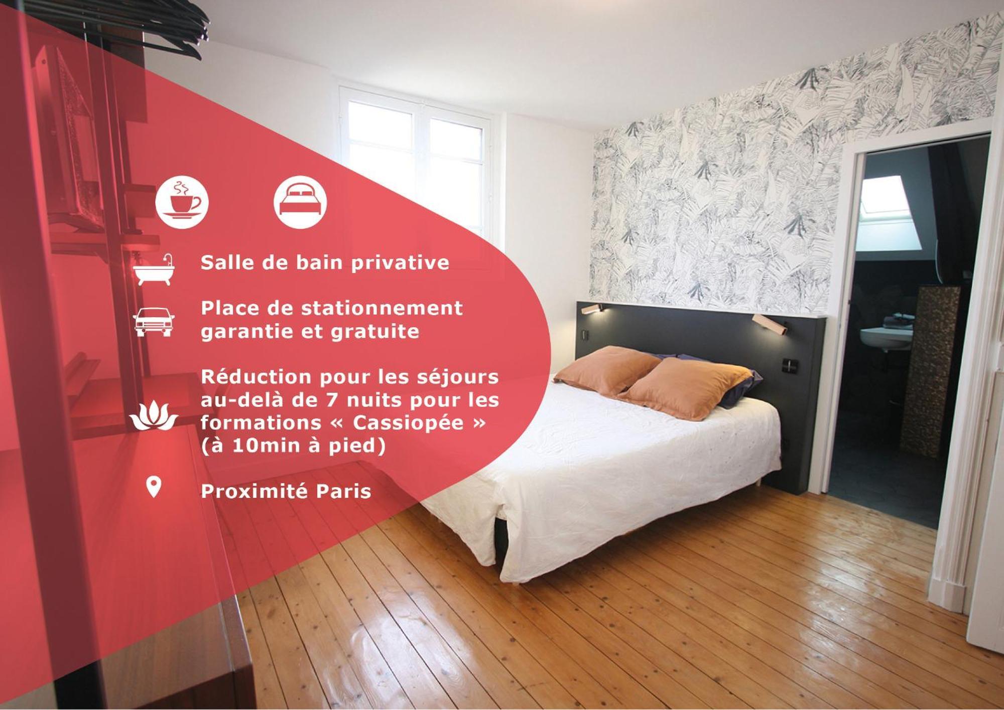 B&B Sdb Privees A Chatou Parking Gratuit Pres De Paris Exterior photo